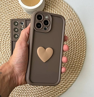 قاب Solid قلب برجسته آیفون Iphone